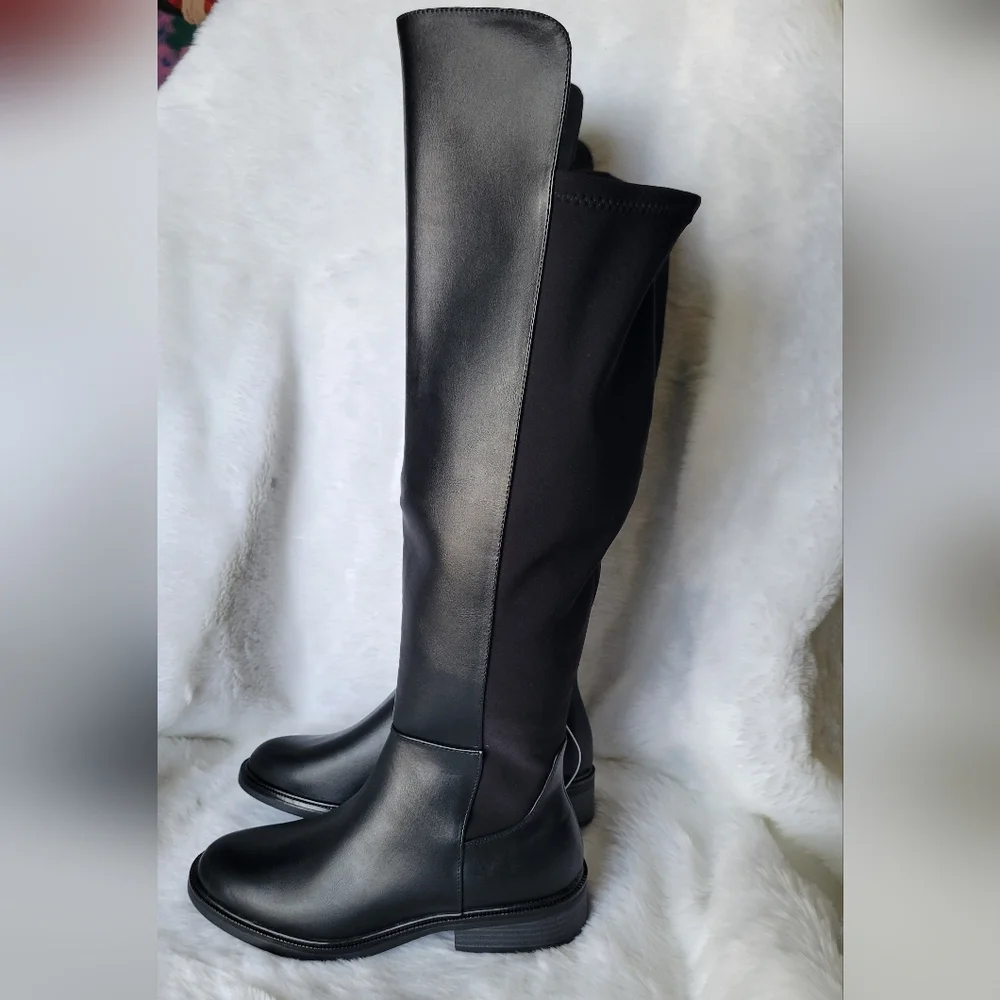Black Tall Boots|Knee Boots